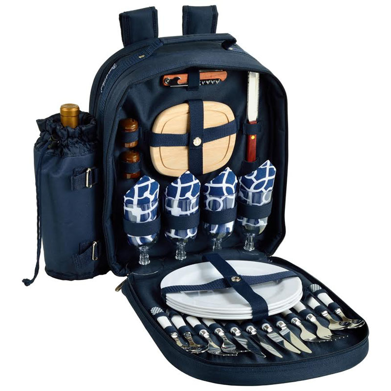 Four Person Picnic Backpack